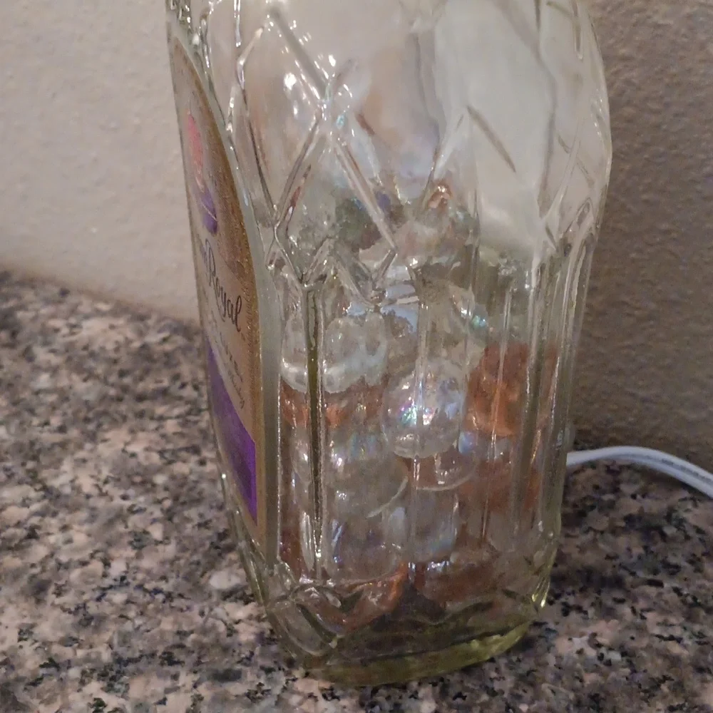 Crown Royal Lighted Lamp Bottle